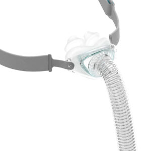 Masca nazala CPAP cu pernute, P6, BMC Medical detalii, canula si furtun
