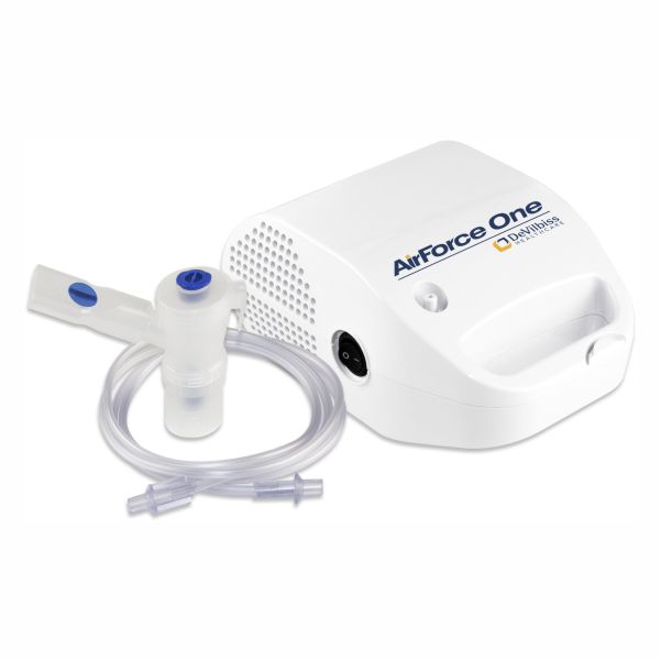 Nebulizator (aparat aerosoli) cu compresor AirForce One, Devilbiss cu accesorii